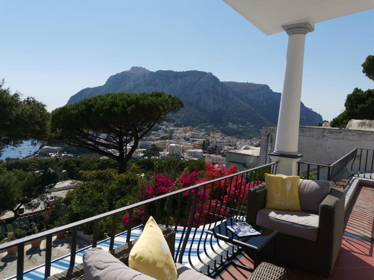 Marvelous Sea View Villa Capri Exterior photo