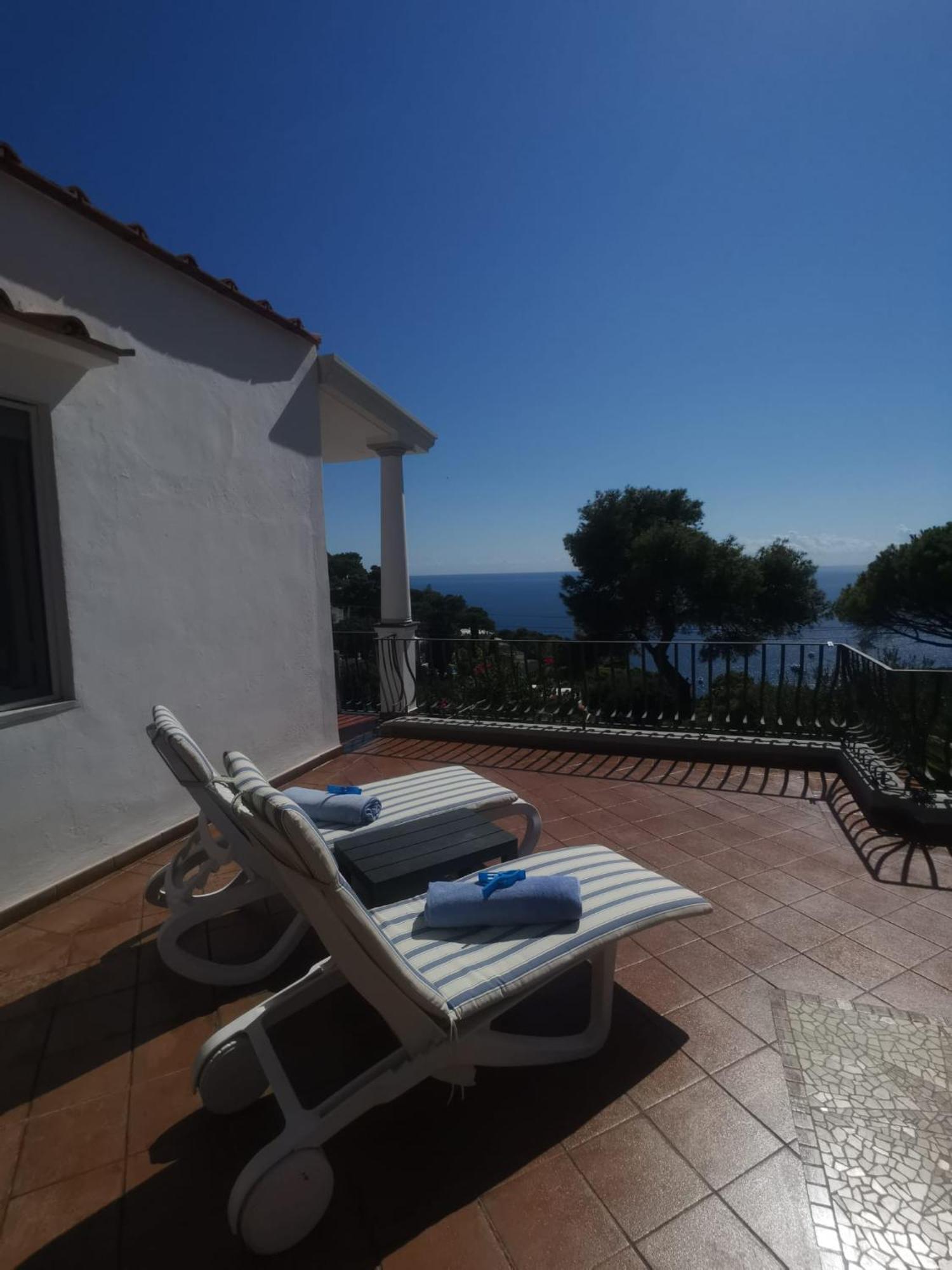 Marvelous Sea View Villa Capri Exterior photo