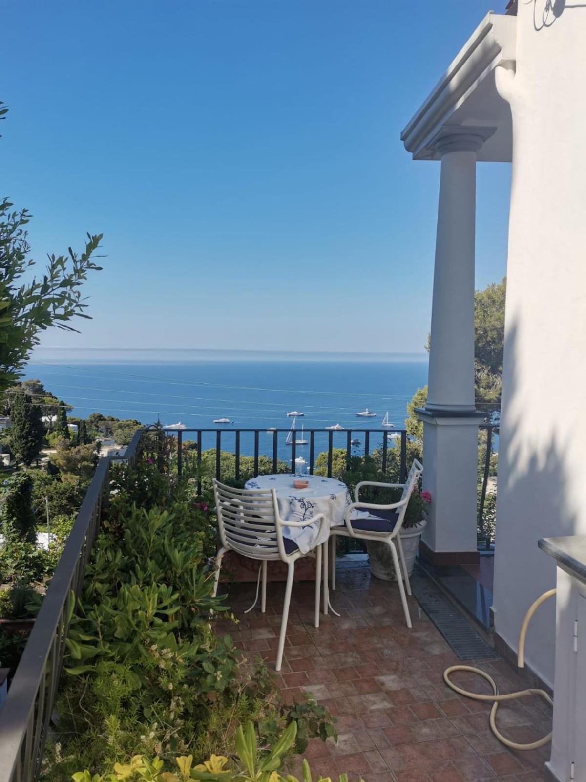 Marvelous Sea View Villa Capri Exterior photo