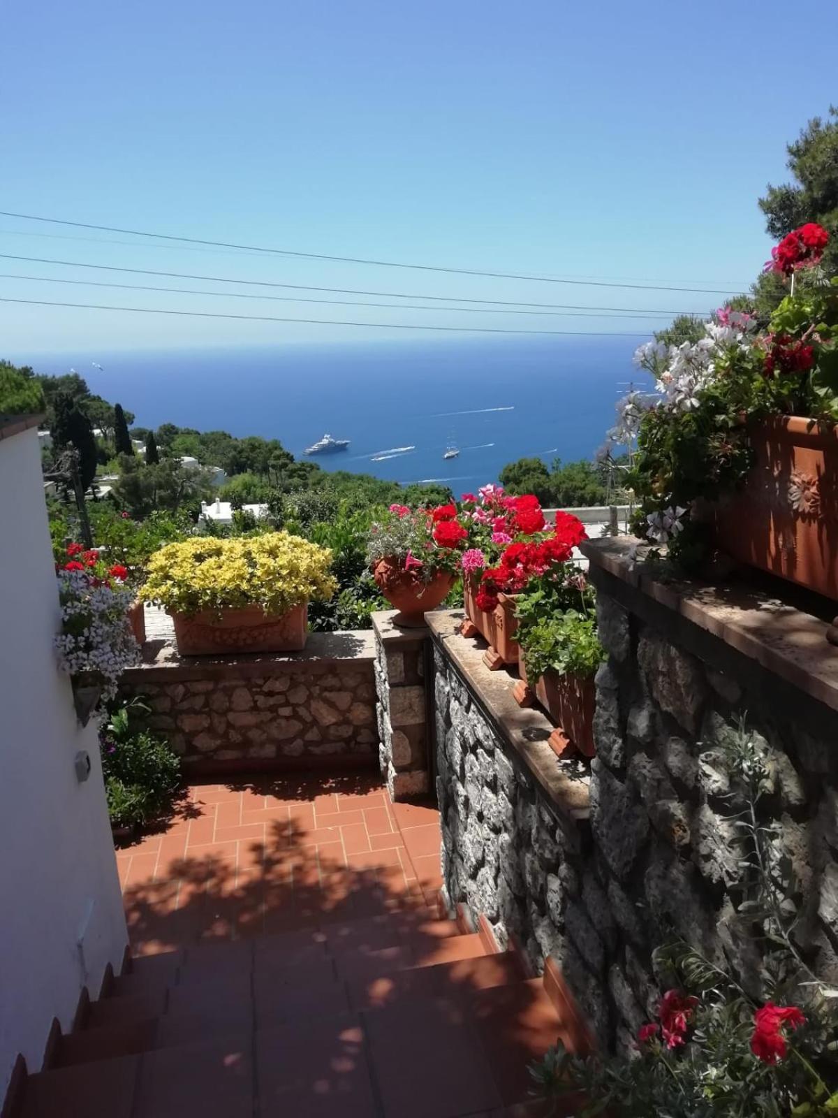 Marvelous Sea View Villa Capri Exterior photo