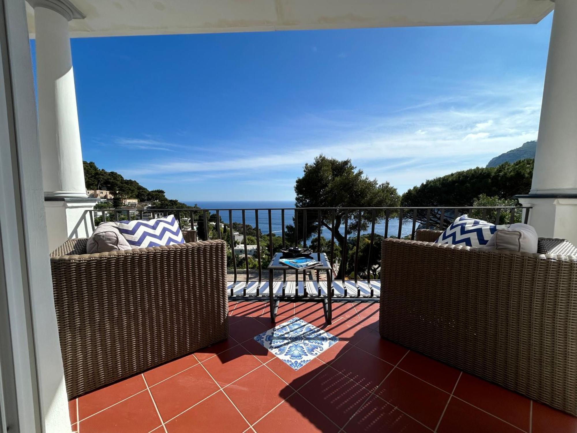 Marvelous Sea View Villa Capri Exterior photo