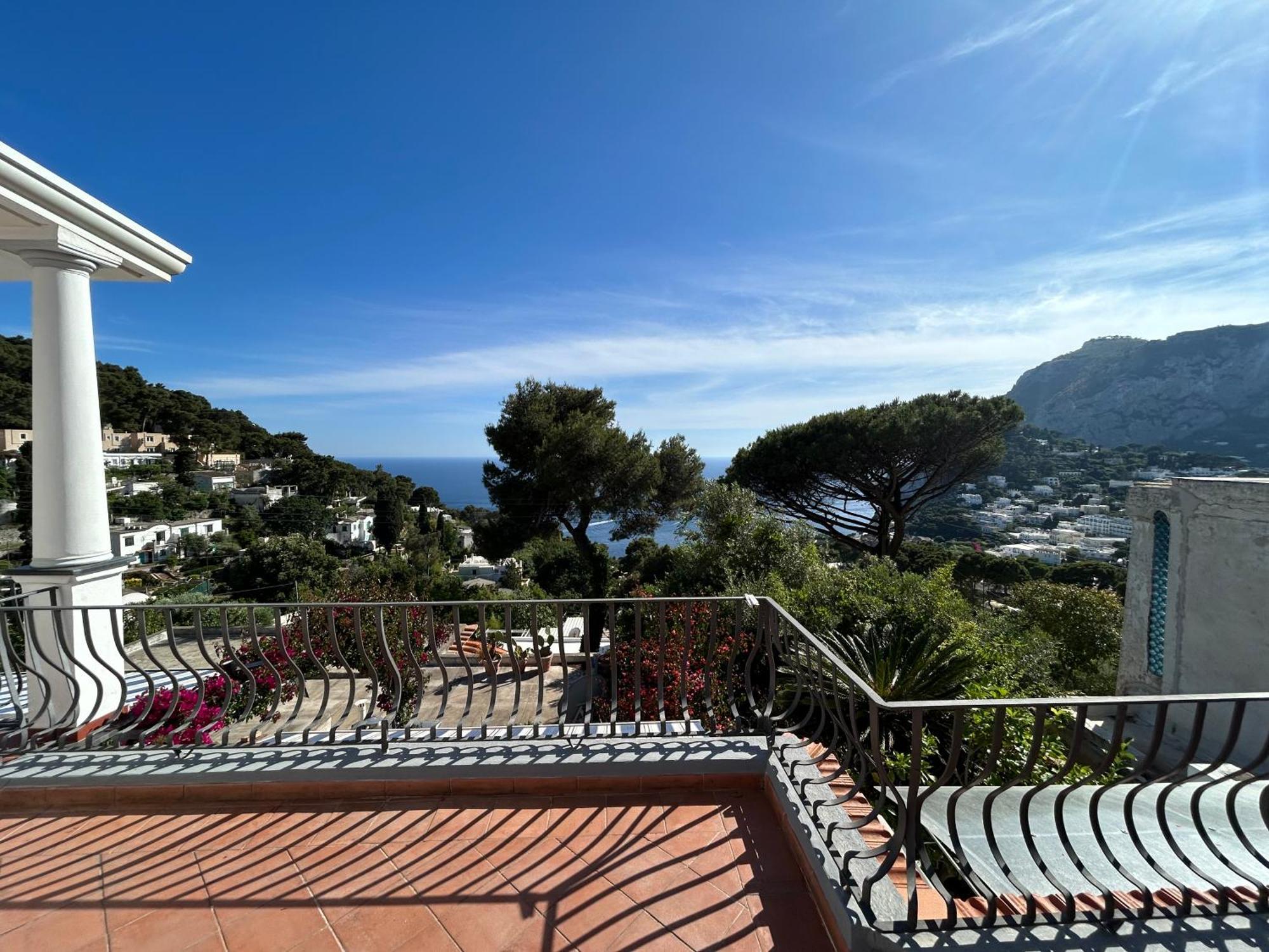 Marvelous Sea View Villa Capri Exterior photo
