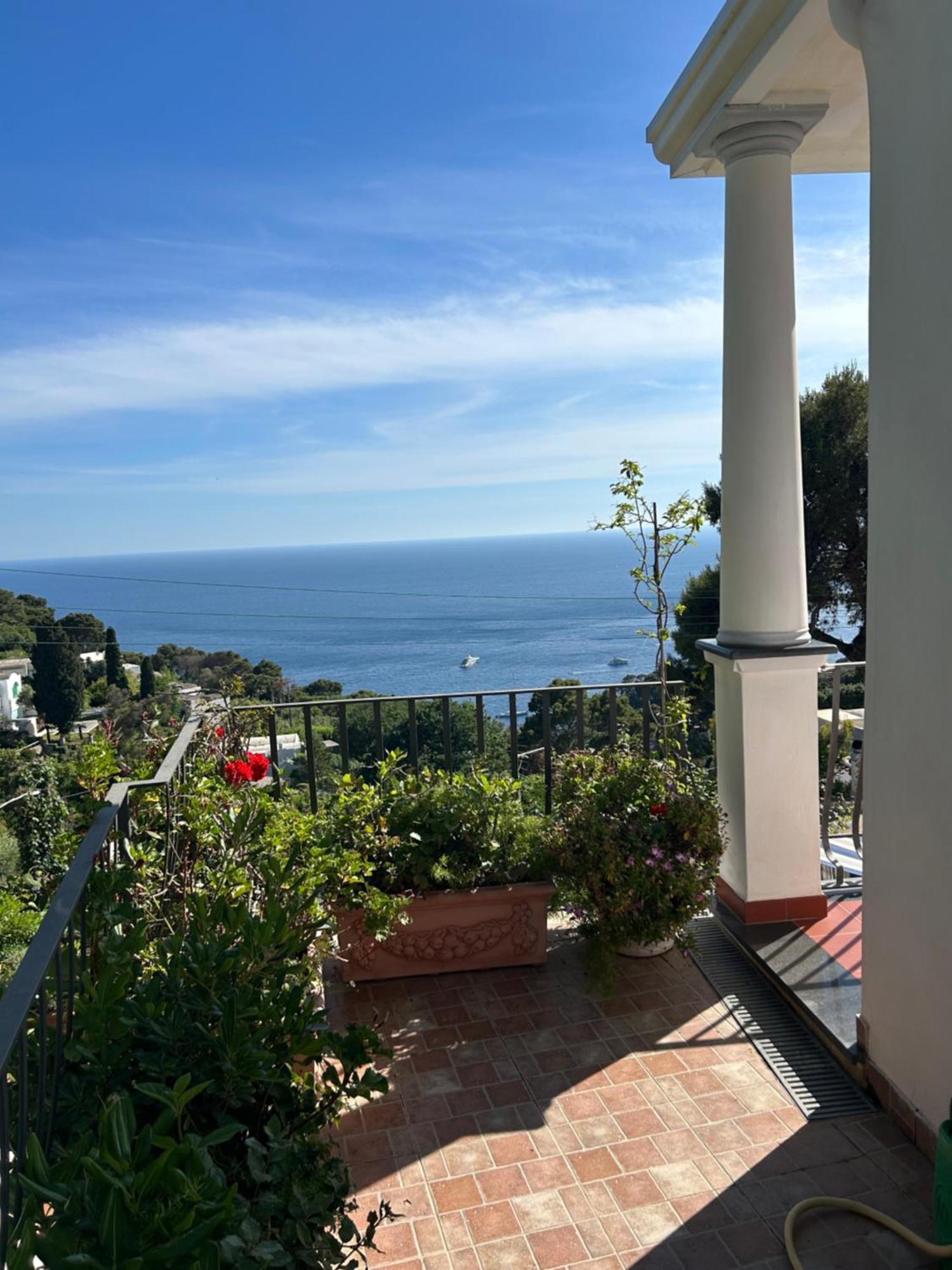 Marvelous Sea View Villa Capri Exterior photo