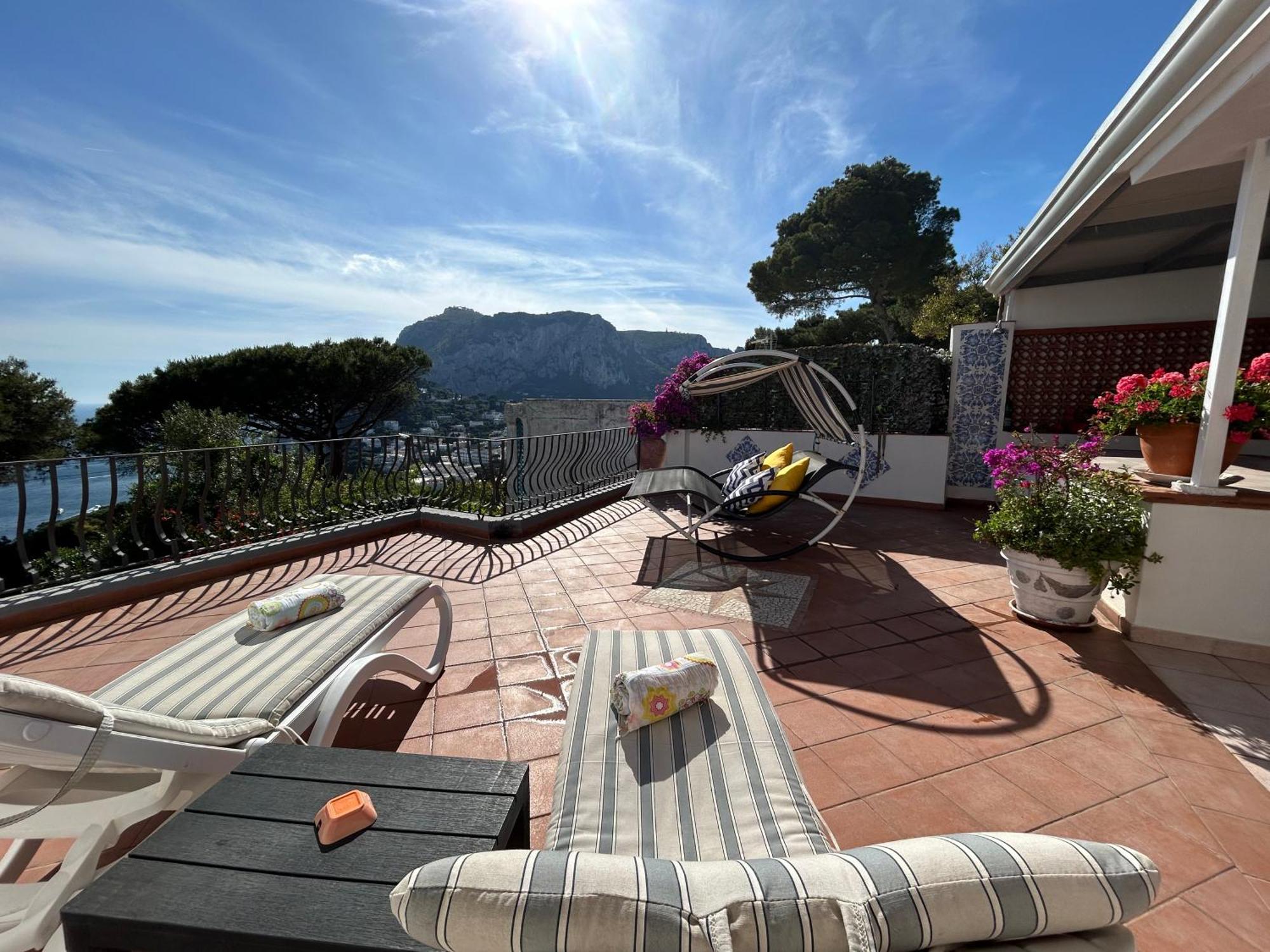 Marvelous Sea View Villa Capri Exterior photo