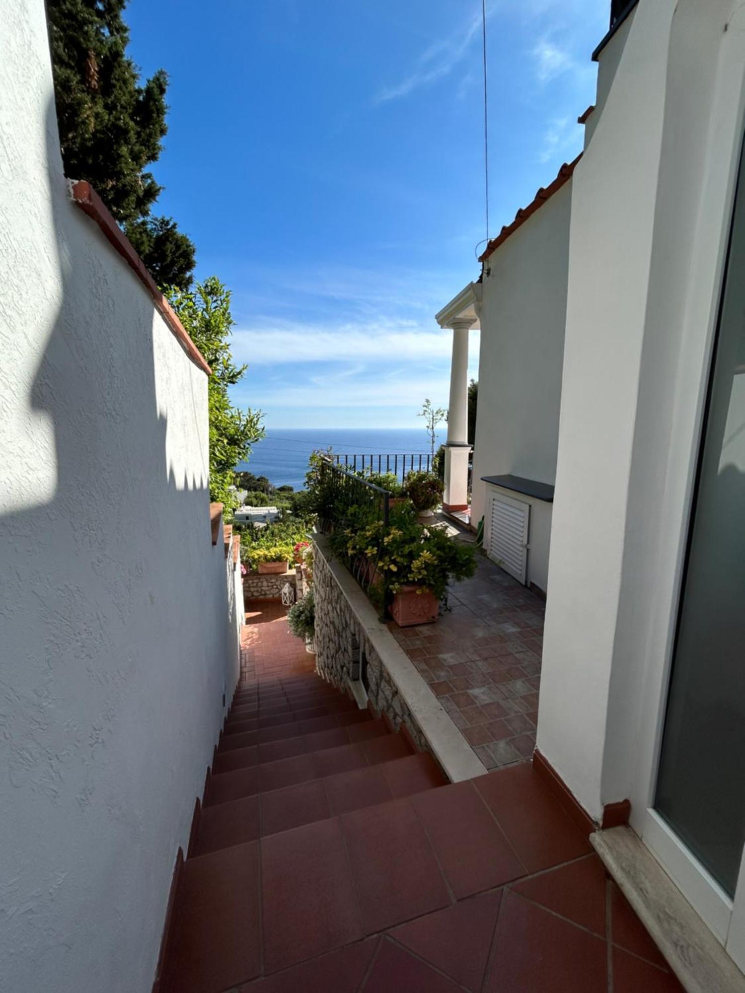 Marvelous Sea View Villa Capri Exterior photo