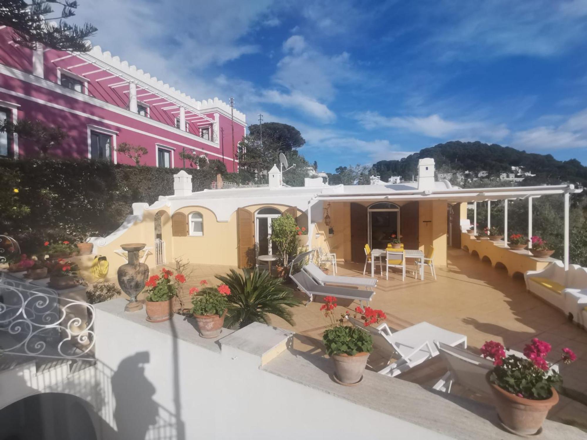 Marvelous Sea View Villa Capri Exterior photo
